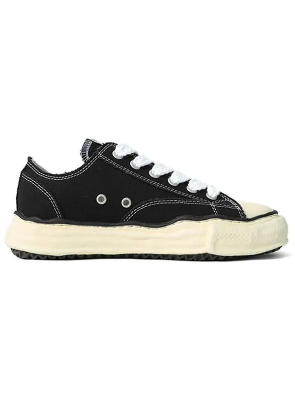 Кроссовки peterson vl og sole canvas low-top sneaker Maison Mihara Yasuhiro — изображение 2 из 4, черный