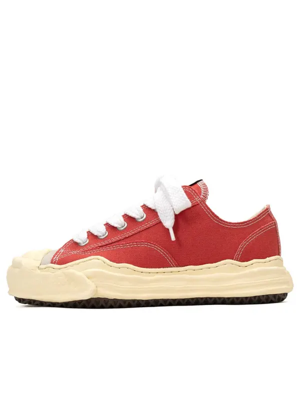 Кроссовки hank vl og sole canvas low-top sneaker Maison Mihara Yasuhiro — изображение 1 из 1, оранжевый
