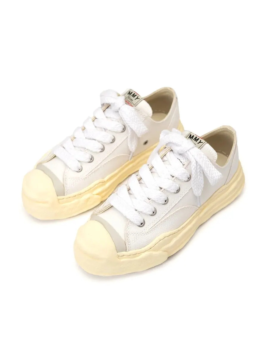 Кроссовки Maison MIHARA YASUHIRO HANK VL OG Sole Canvas Low-top Sneaker 'White' — изображение 2 из 5, белый