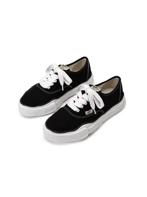 Кроссовки baker vintage-like og sole canvas low-top sneaker 'black' Maison Mihara Yasuhiro — изображение 2 из 2, черный