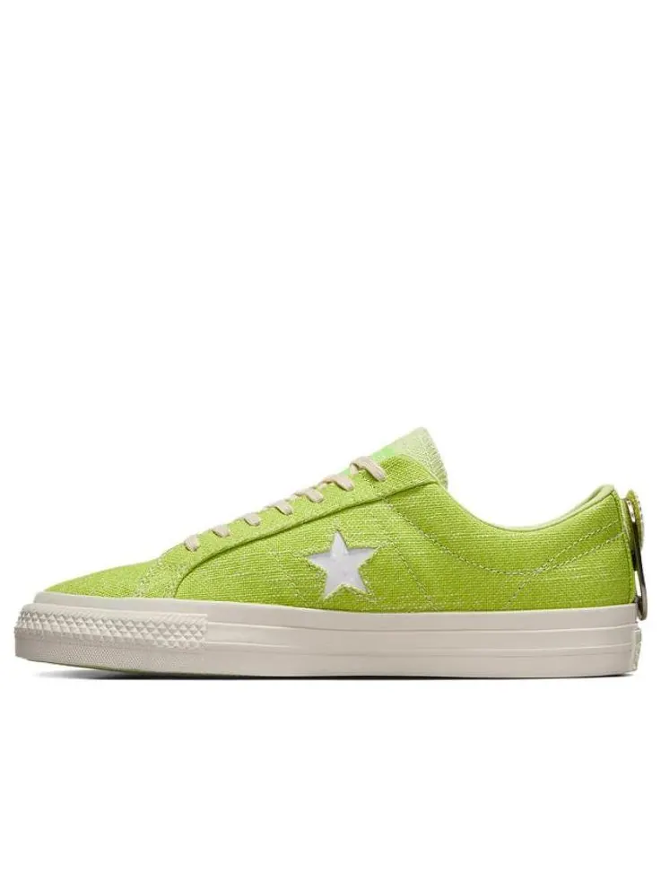 Кроссовки Converse One Star Pro Ox 'Citron This' — изображение 1 из 4, зеленый