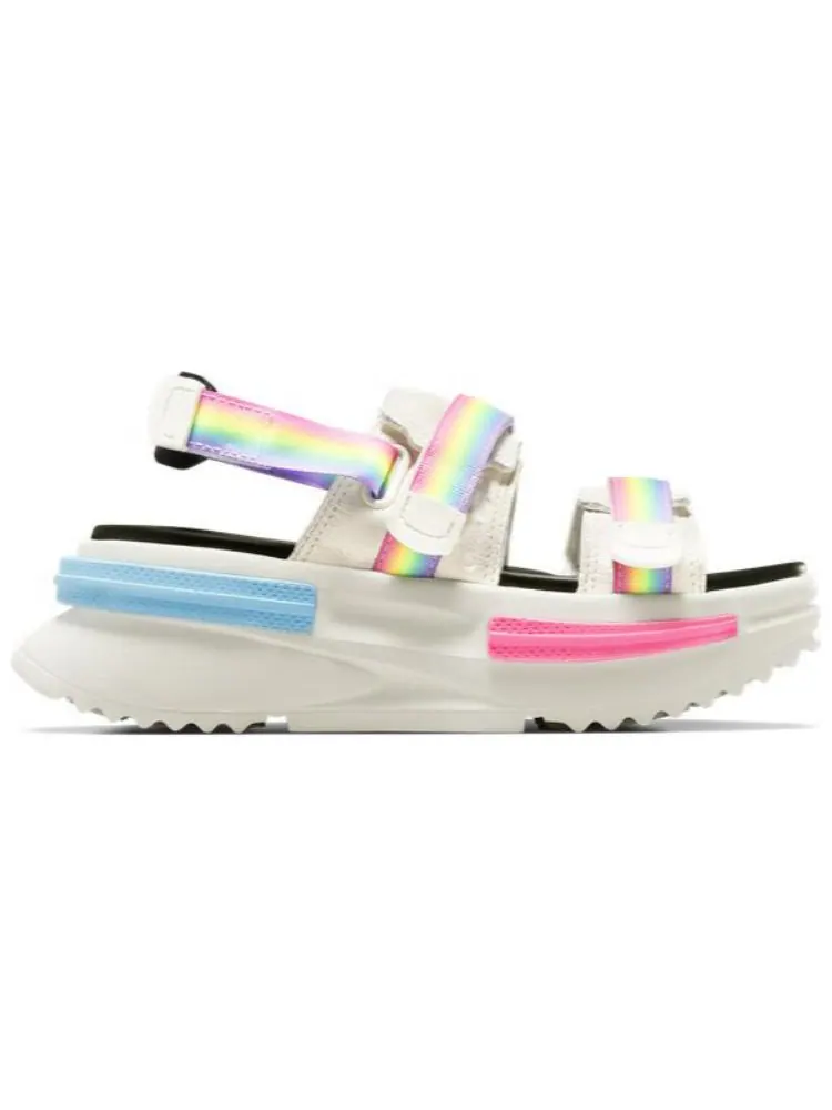 (WMNS) Сандалии Converse Run Star Utility 'White Multi' — изображение 2 из 3, белый/мульти