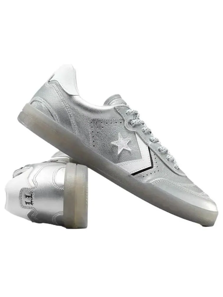 Кроссовки Converse Louie Lopez Pro 2 Low 'Silver' — изображение 2 из 4, серебряный