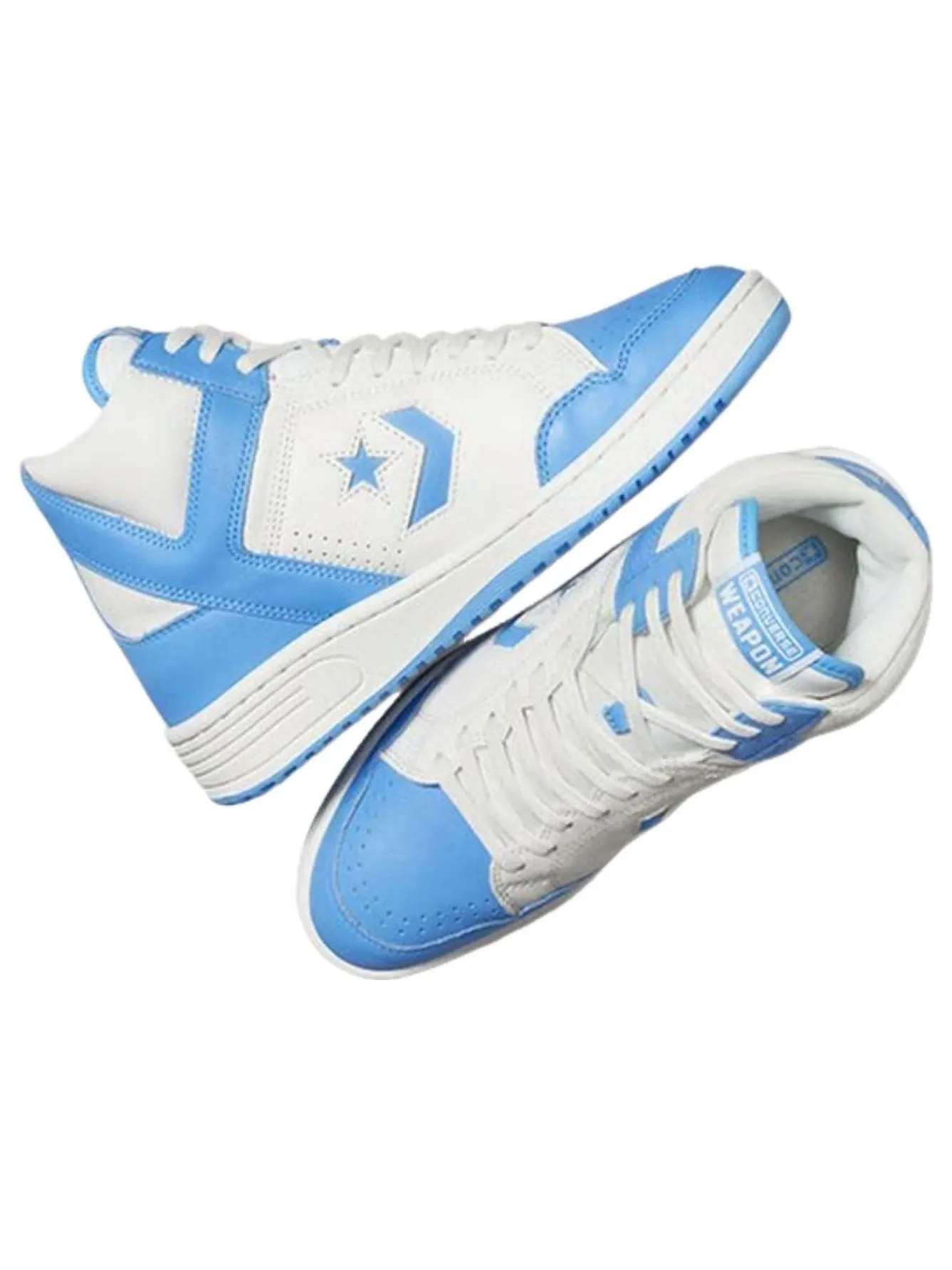 Converse Weapon Mid 'Light Blue' — изображение 3 из 5, светлый синий