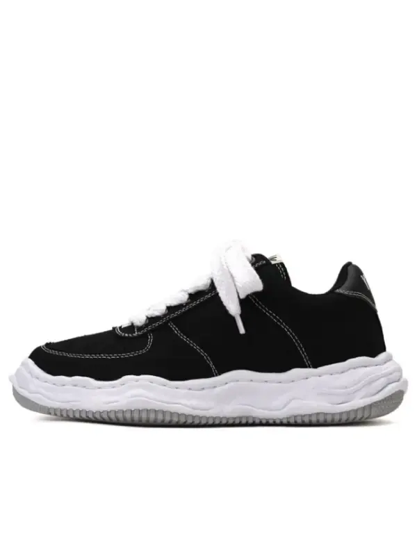 Кроссовки wayne og sole canvas low-top sneaker Maison Mihara Yasuhiro — изображение 1 из 1, черный