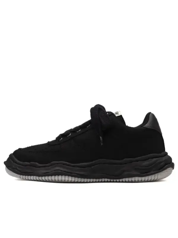 Кроссовки wayne og sole canvas low-top sneaker Maison Mihara Yasuhiro — изображение 1 из 1, черный