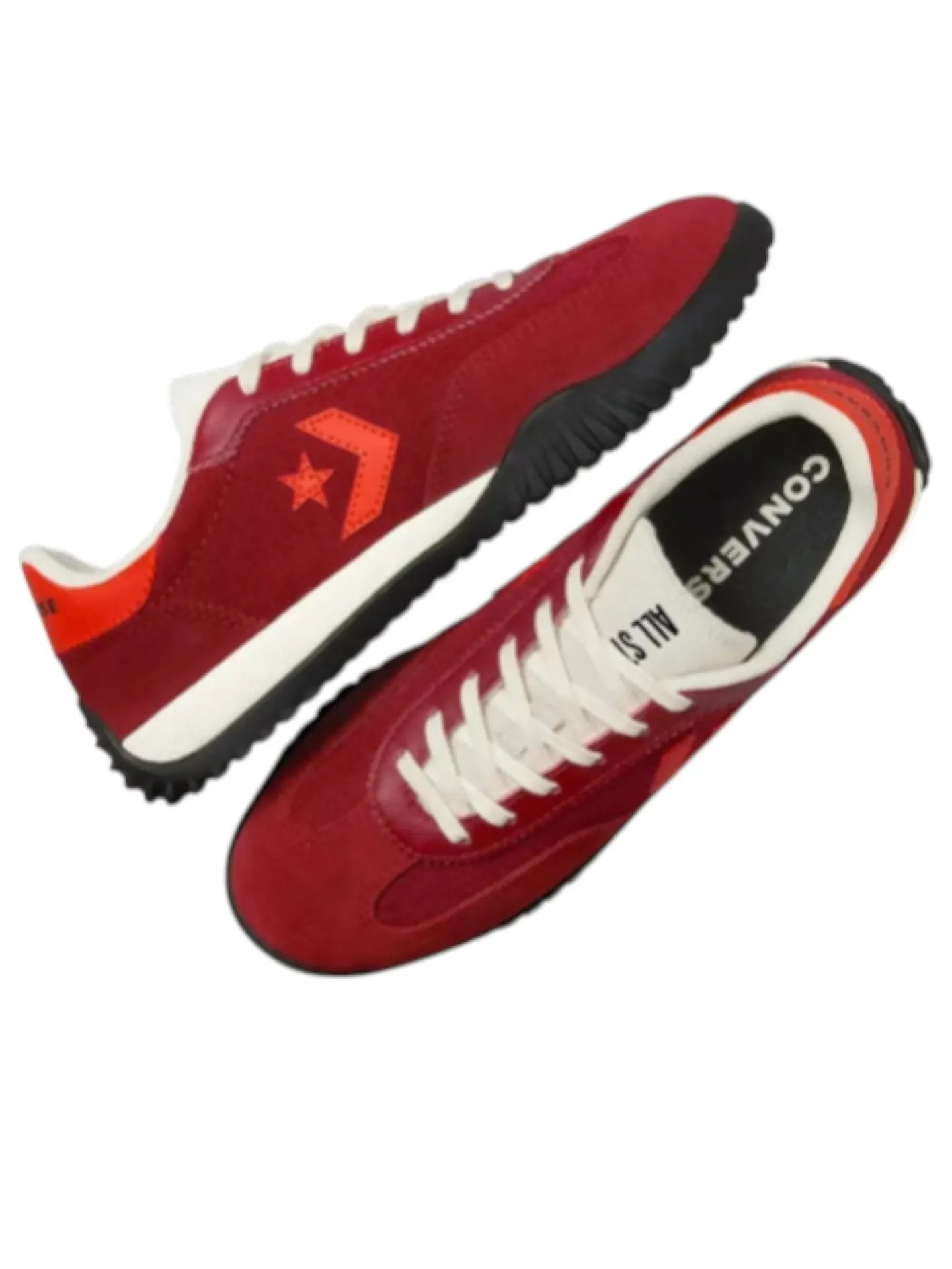 (WMNS) Кроссовки Converse Run Star Trainer Retro Sport 'Park Red' — изображение 3 из 5, красный/красный