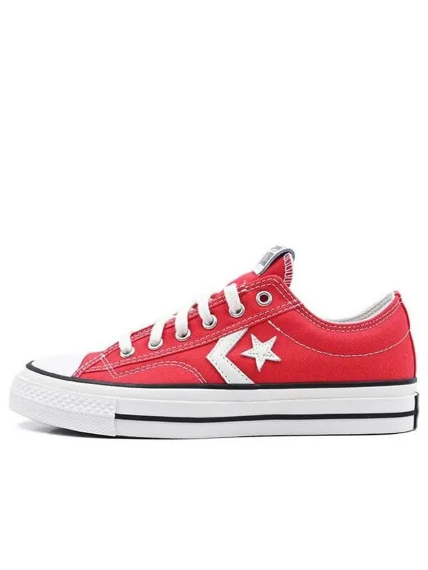 Кроссовки star player suede ox 'red white' Converse — изображение 1 из 4, красный/белый