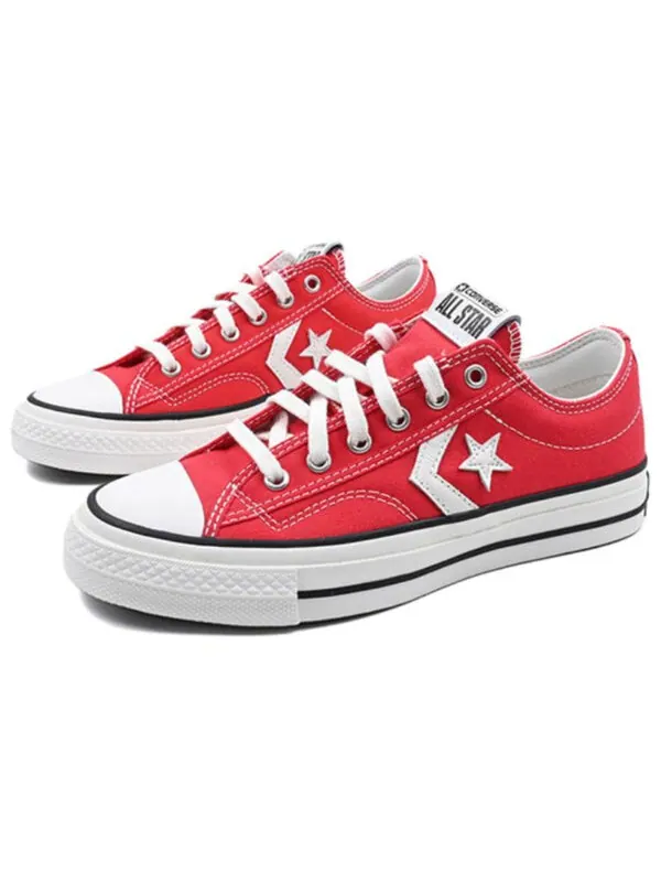 Кроссовки star player suede ox 'red white' Converse — изображение 2 из 4, красный/белый