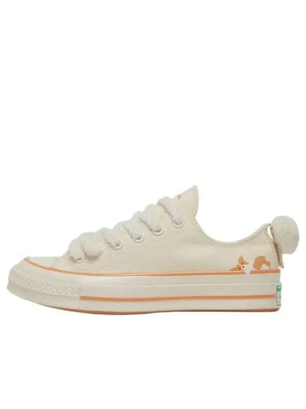 Кроссовки 1970s 'white orange' Converse — изображение 1 из 3, белый/оранжевый