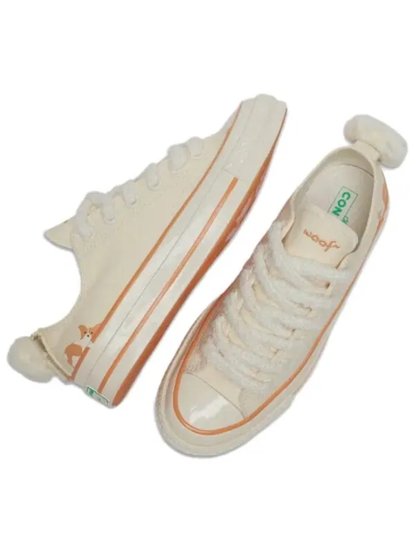 Кроссовки 1970s 'white orange' Converse — изображение 2 из 3, белый/оранжевый