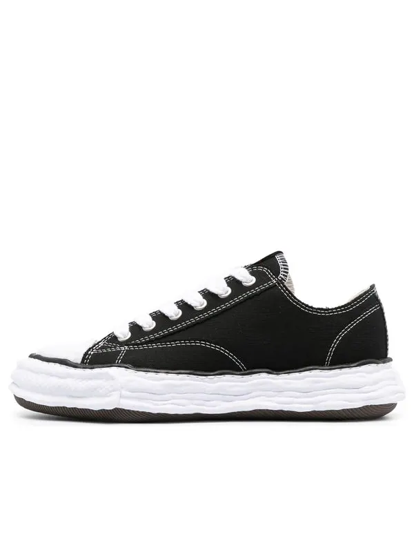 Кроссовки peterson 23 og sole canvas low 'black white' Maison Mihara Yasuhiro — изображение 1 из 4, черный/белый