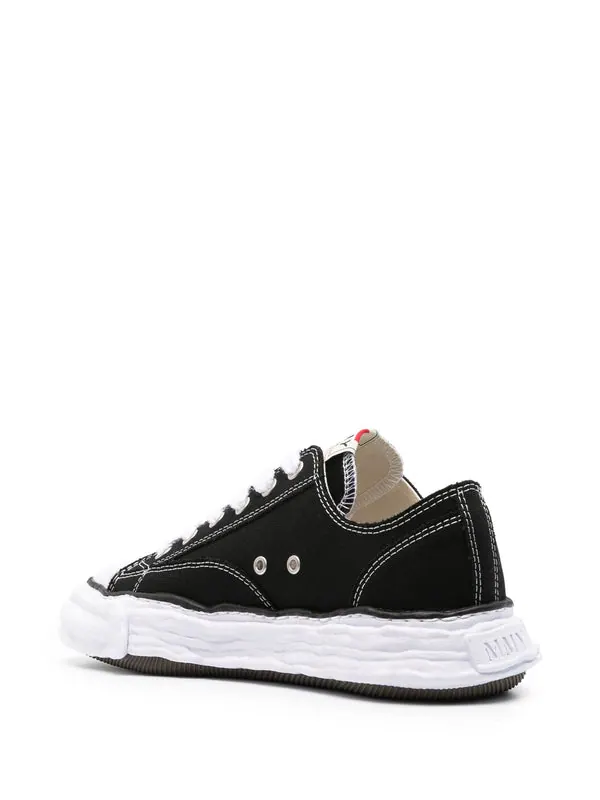 Кроссовки peterson 23 og sole canvas low 'black white' Maison Mihara Yasuhiro — изображение 3 из 4, черный/белый