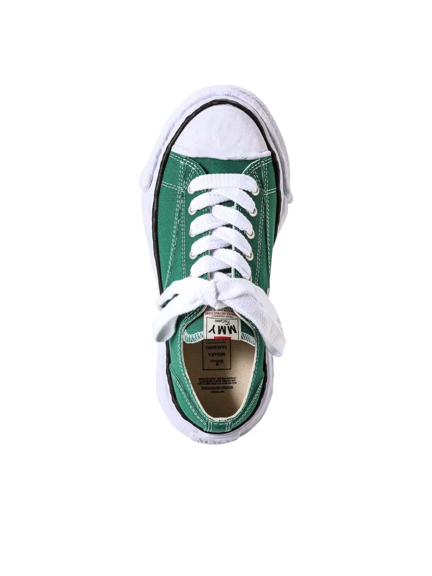 Maison Mihara Yasuhiro Peterson23 OG Низкие кроссовки CL Green — изображение 3 из 6, зеленый