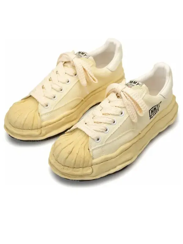 Кроссовки blakey vl og sole canvas low Maison Mihara Yasuhiro — изображение 2 из 3, белый