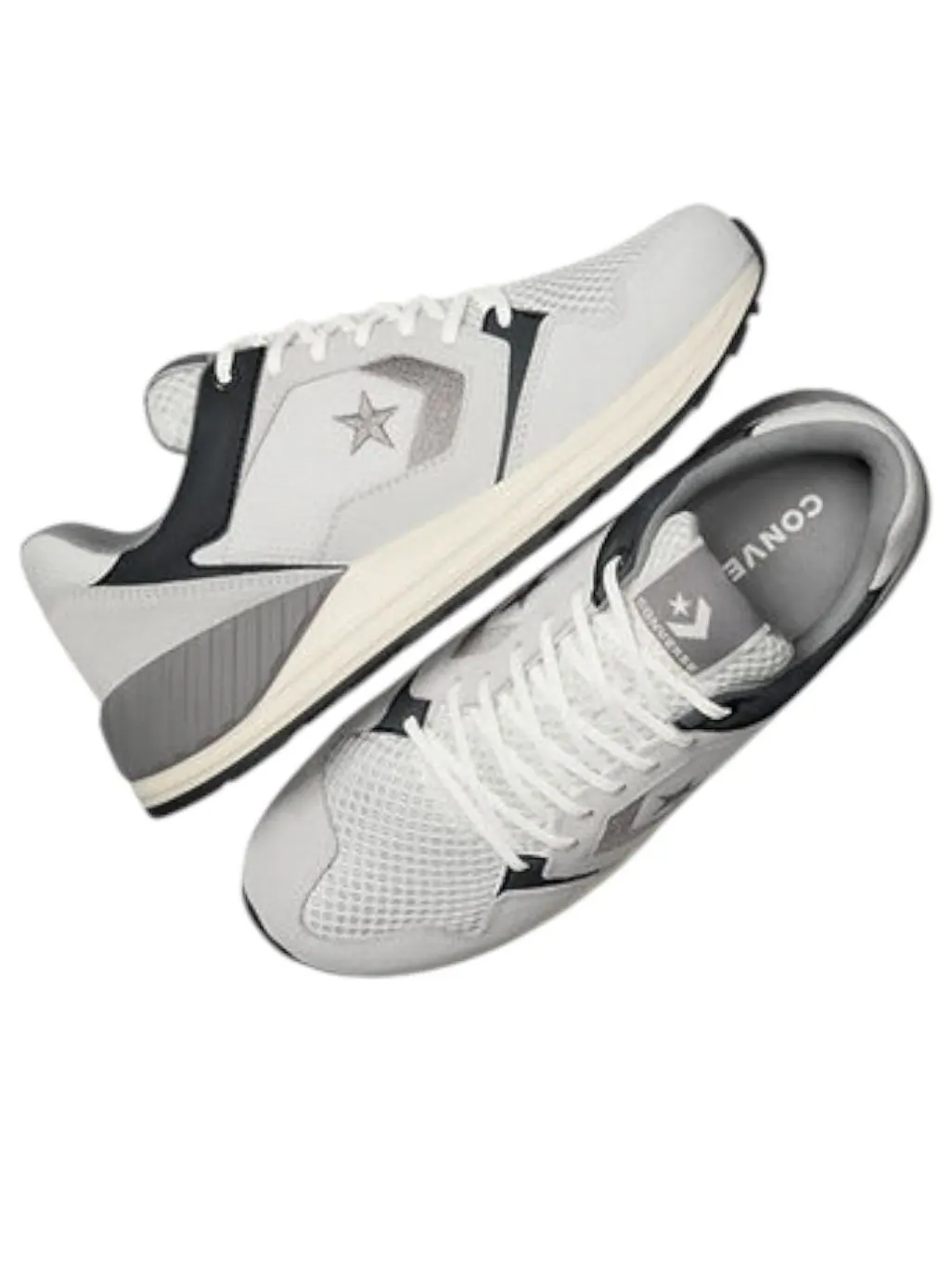 Кроссовки Converse Wave Trainer 'Barely Grey Vintage White' — изображение 3 из 5, серый/винтажный белый