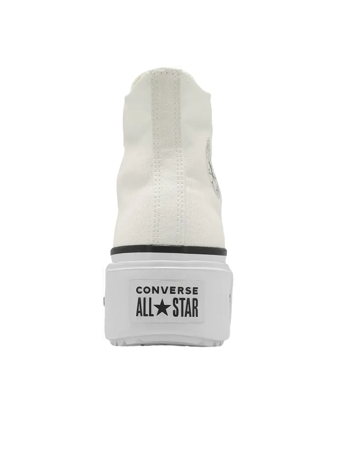 Converse Chuck Taylor All Star Lift Double Stack Hi 'White Black' — изображение 4 из 5, белый/черный