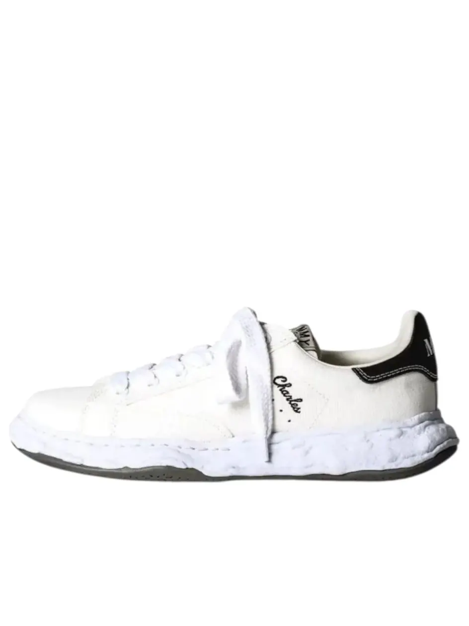 Maison Mihara Yasuhiro Charles OG Sole Canvas Low 'White' — изображение 1 из 6, белый