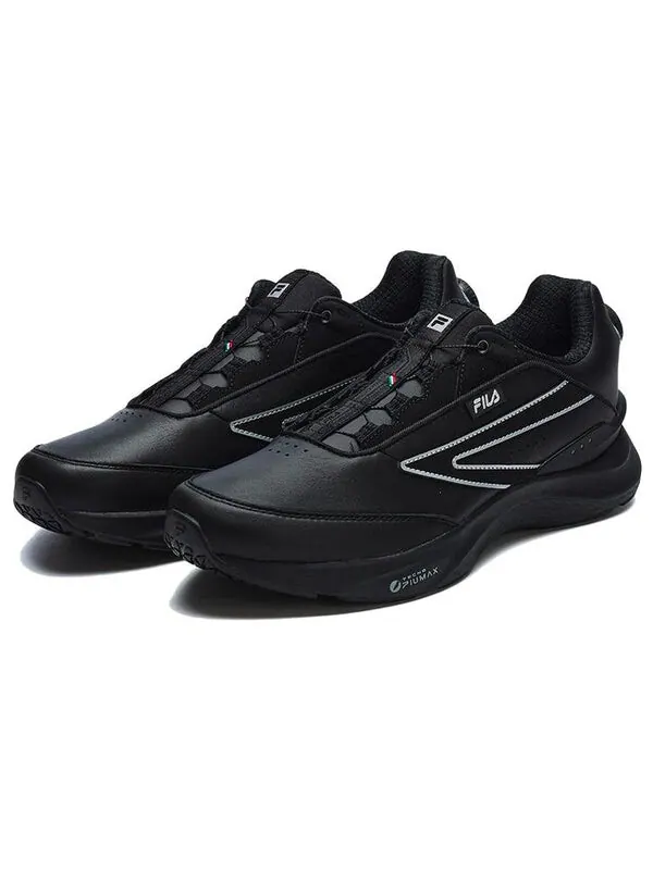 Кроссовки energy boa 1+ low shoes 'black' Fila — изображение 2 из 4, черный