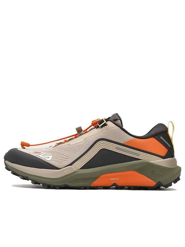 Кроссовки 3a lynx i+ gold terrain trail running shoes 'beige green orange' Fila — изображение 1 из 4