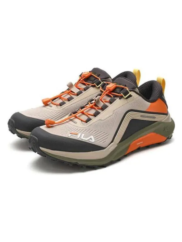 Кроссовки 3a lynx i+ gold terrain trail running shoes 'beige green orange' Fila — изображение 3 из 4