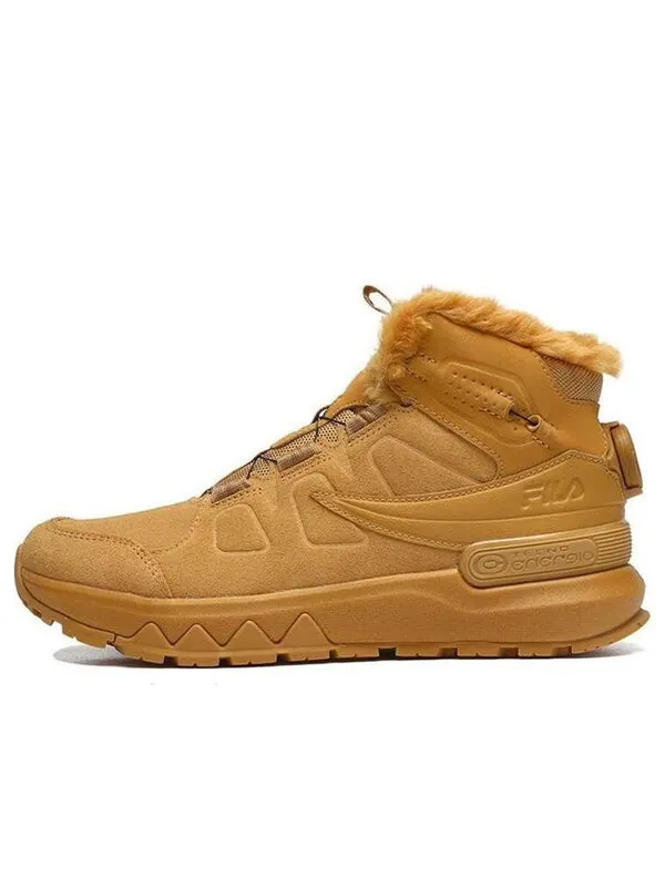 Кроссовки outdoor ruuner hi 'yellow silver' Fila — изображение 1 из 4, желтый/серебристый