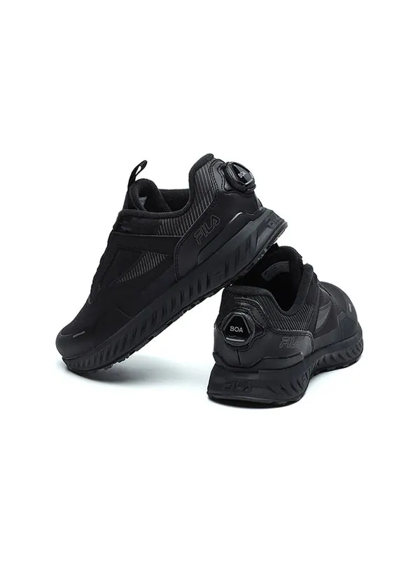 Кроссовки athletics 'triple black' Fila — изображение 4 из 4, черный