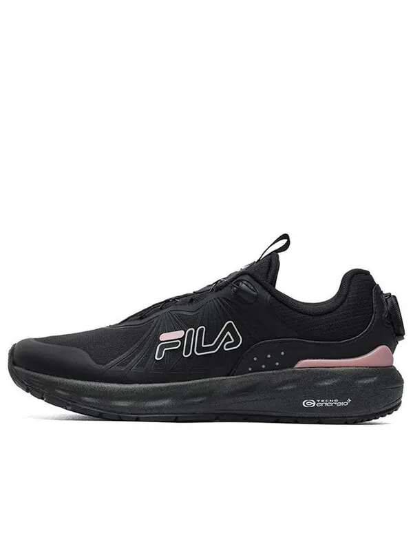 Кроссовки athletics low-top 'black pink' Fila — изображение 1 из 4, черный/розовый