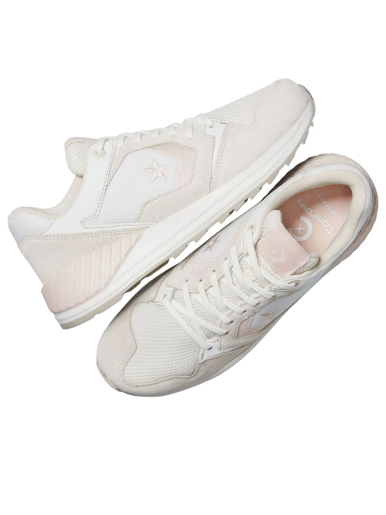 Кроссовки Converse Wave Trainer Ox 'Vintage White Egret Papyrus' — изображение 3 из 5, винтажный белый