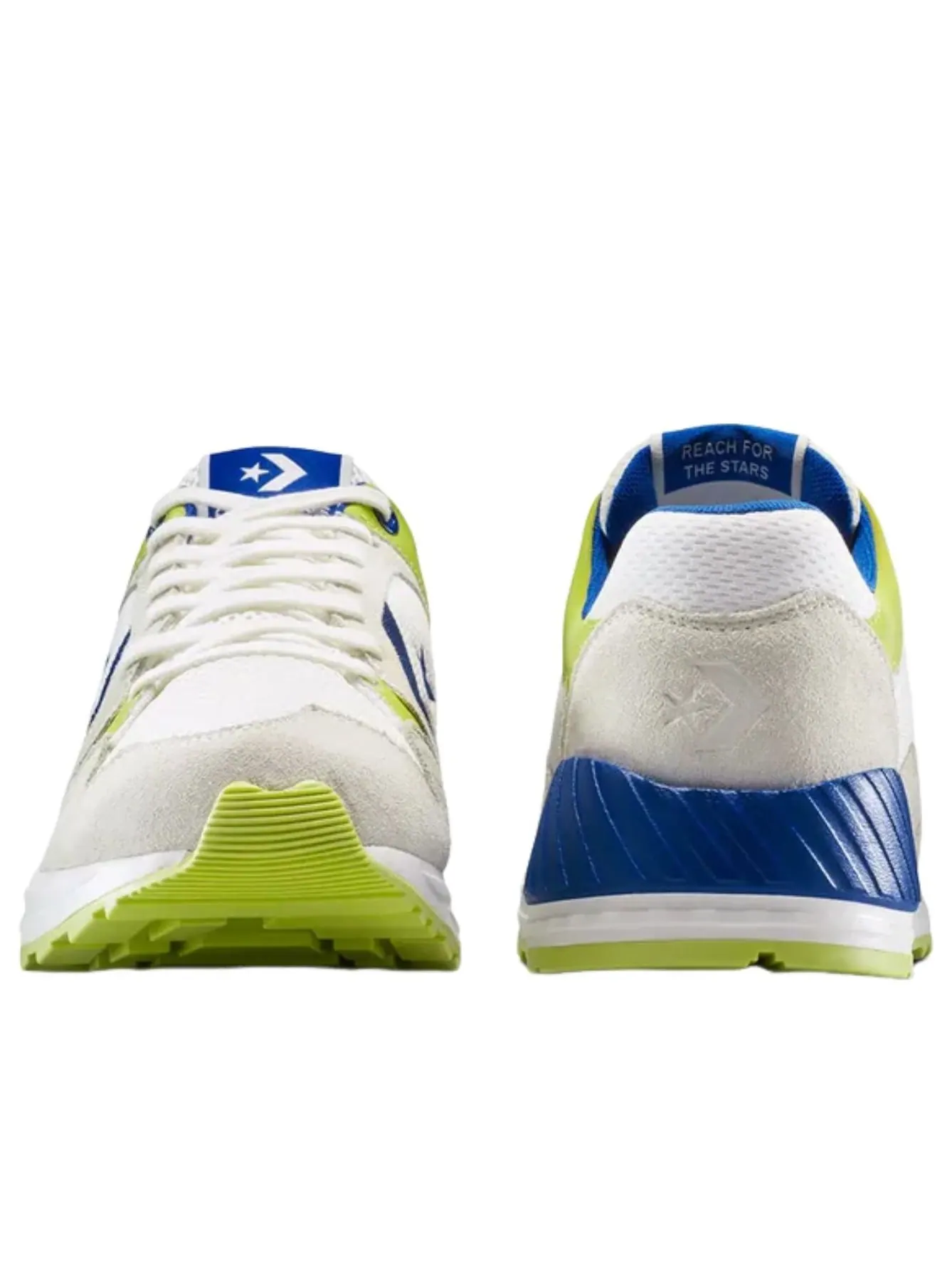 Кроссовки Converse Wave Trainer Ox 'Vintage White Blue Cartreuse' — изображение 4 из 6, винтажный белый/синий