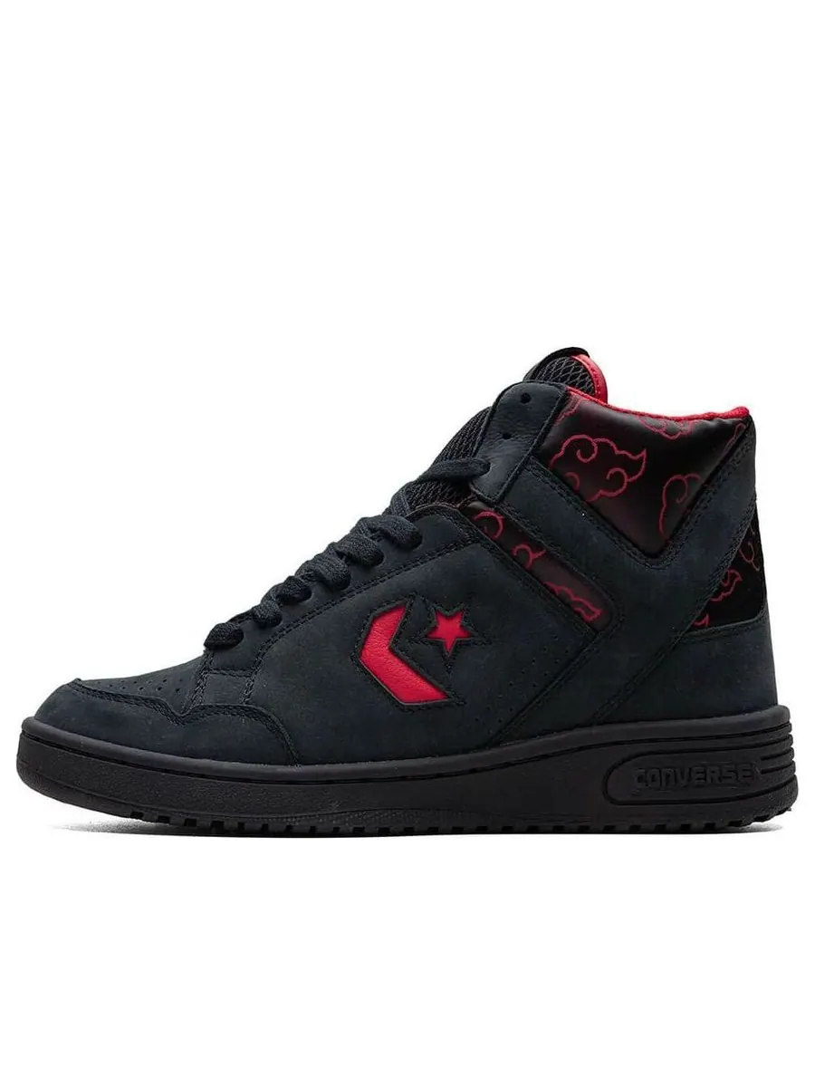 Кроссовки Converse x Naruto Weapon Mid 'Itachi' — изображение 1 из 4, черный