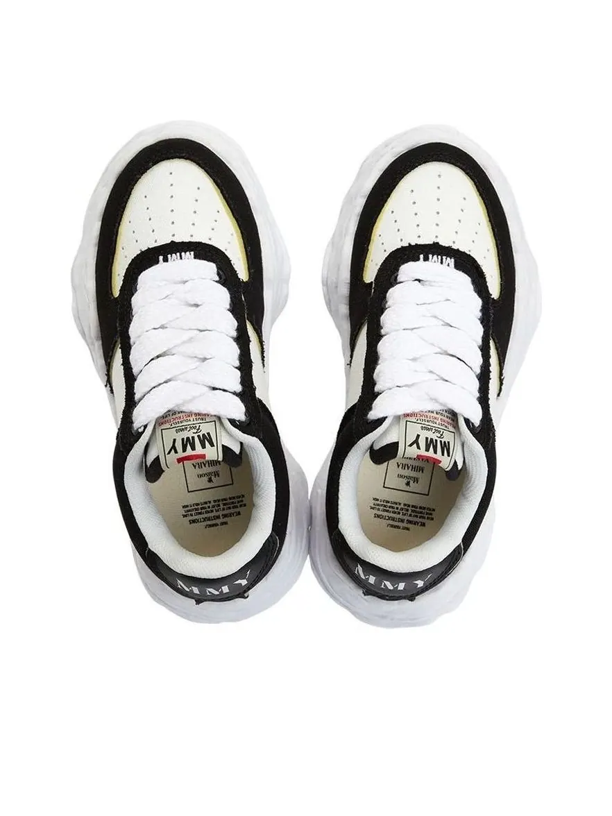 Maison Mihara Yasuhiro Wayne OG Sole Canvas Low 'Black White' — изображение 3 из 6, черный/белый