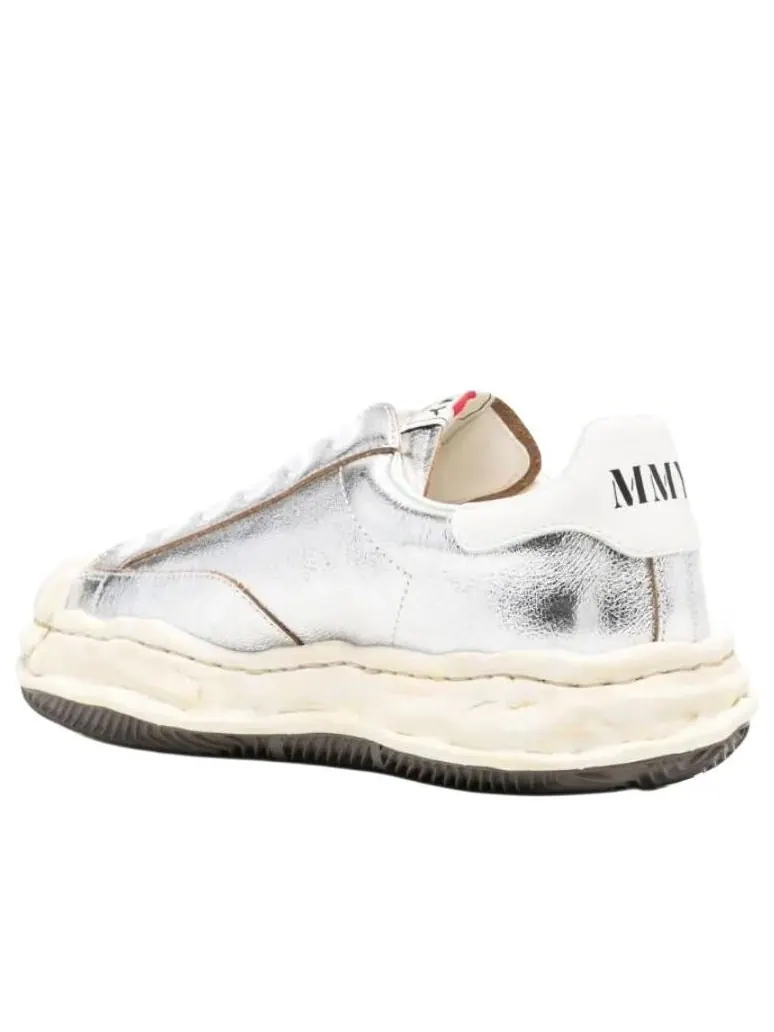 Кроссовки Maison MIHARA YASUHIRO Blakey 'Silver' — изображение 4 из 5, серебряный