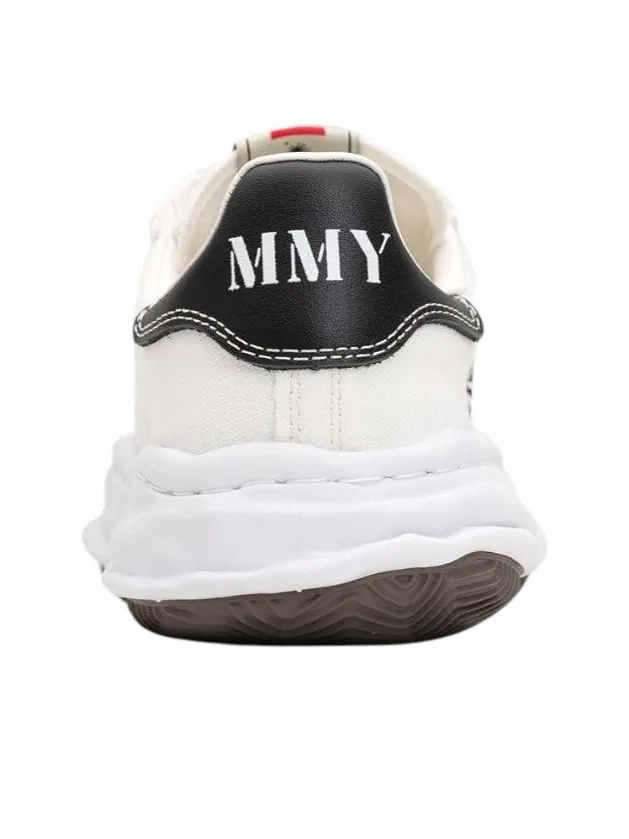 Maison Mihara Yasuhiro Blakey OG Sole Canvas Low Velcro 'White' — изображение 5 из 6, белый