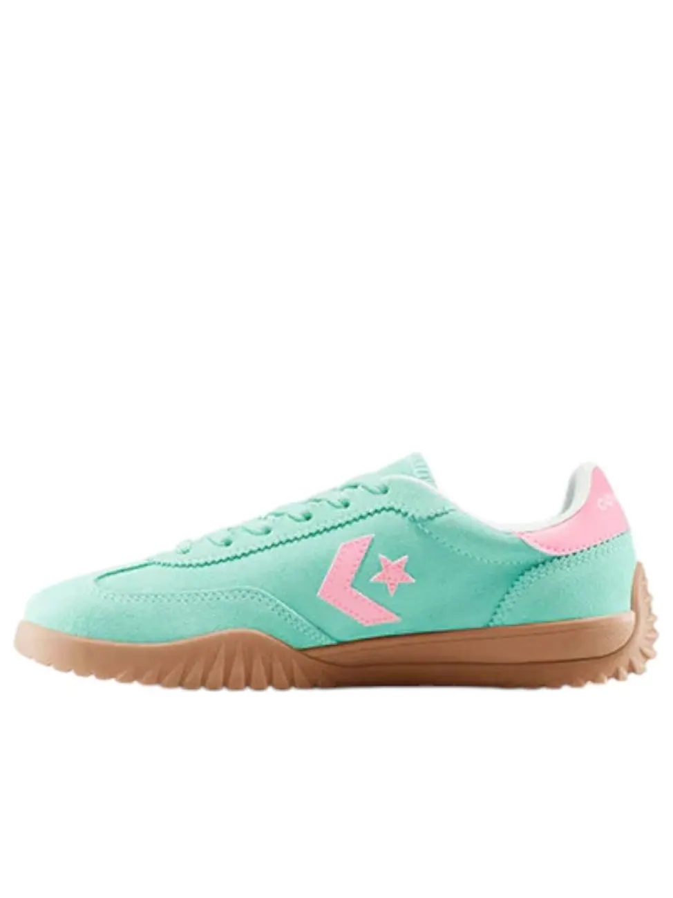 Кроссовки Converse Run Star Trainer Suede Low 'Aqua Spark' — изображение 1 из 5, бирюзовый