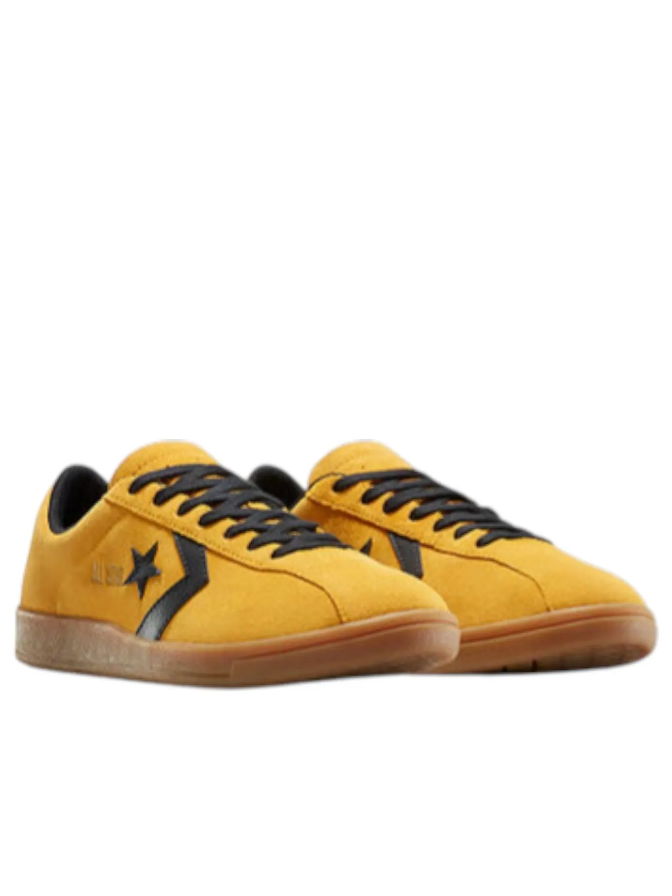 Кроссовки Converse All Star Classic Trainer Suede 'Yellow' — изображение 2 из 5, желтый/черный
