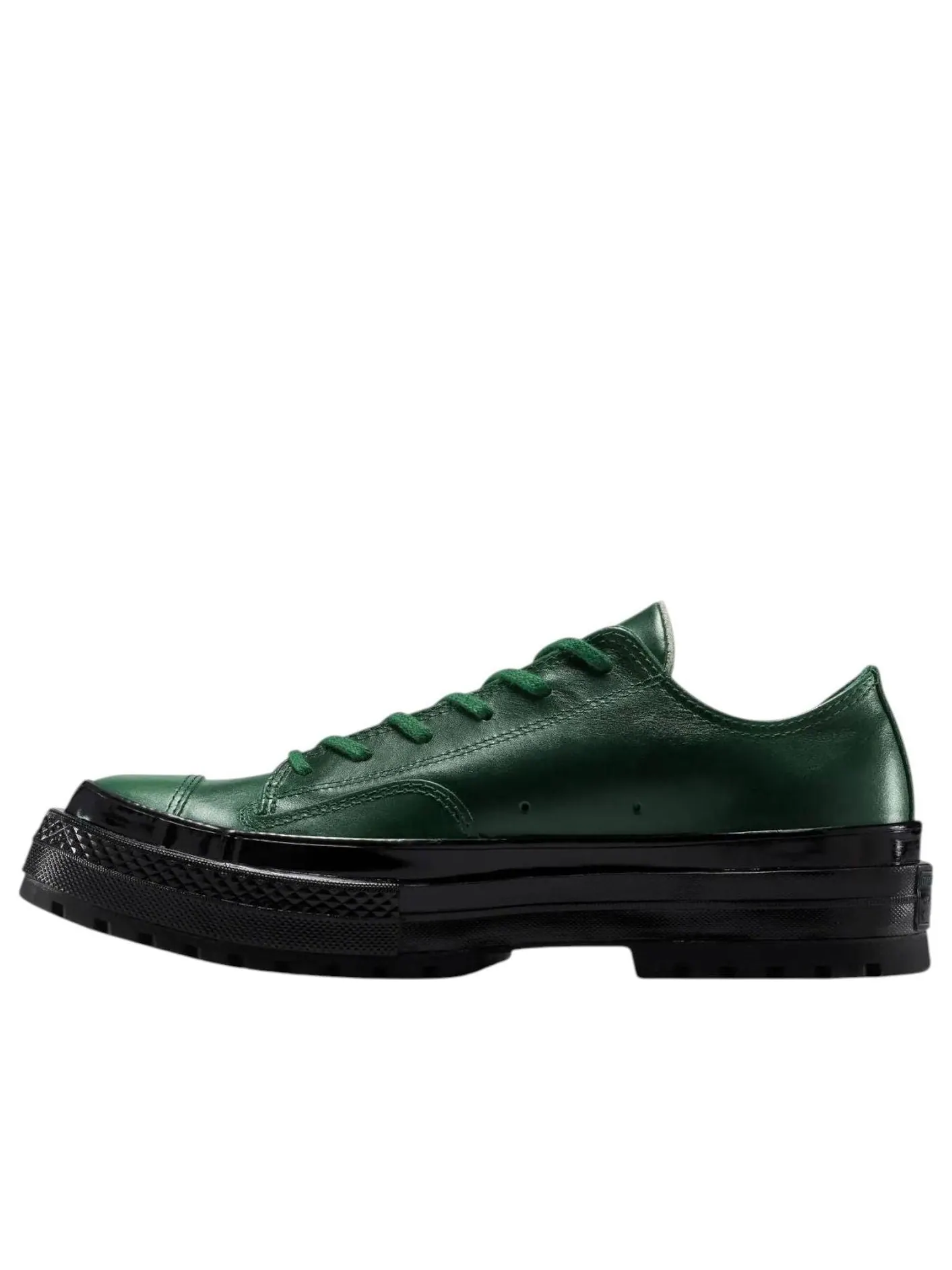 Топ (WMNS) Converse Chuck 70 National Leather Low Top 'Branch Out' — изображение 1 из 5, зеленый