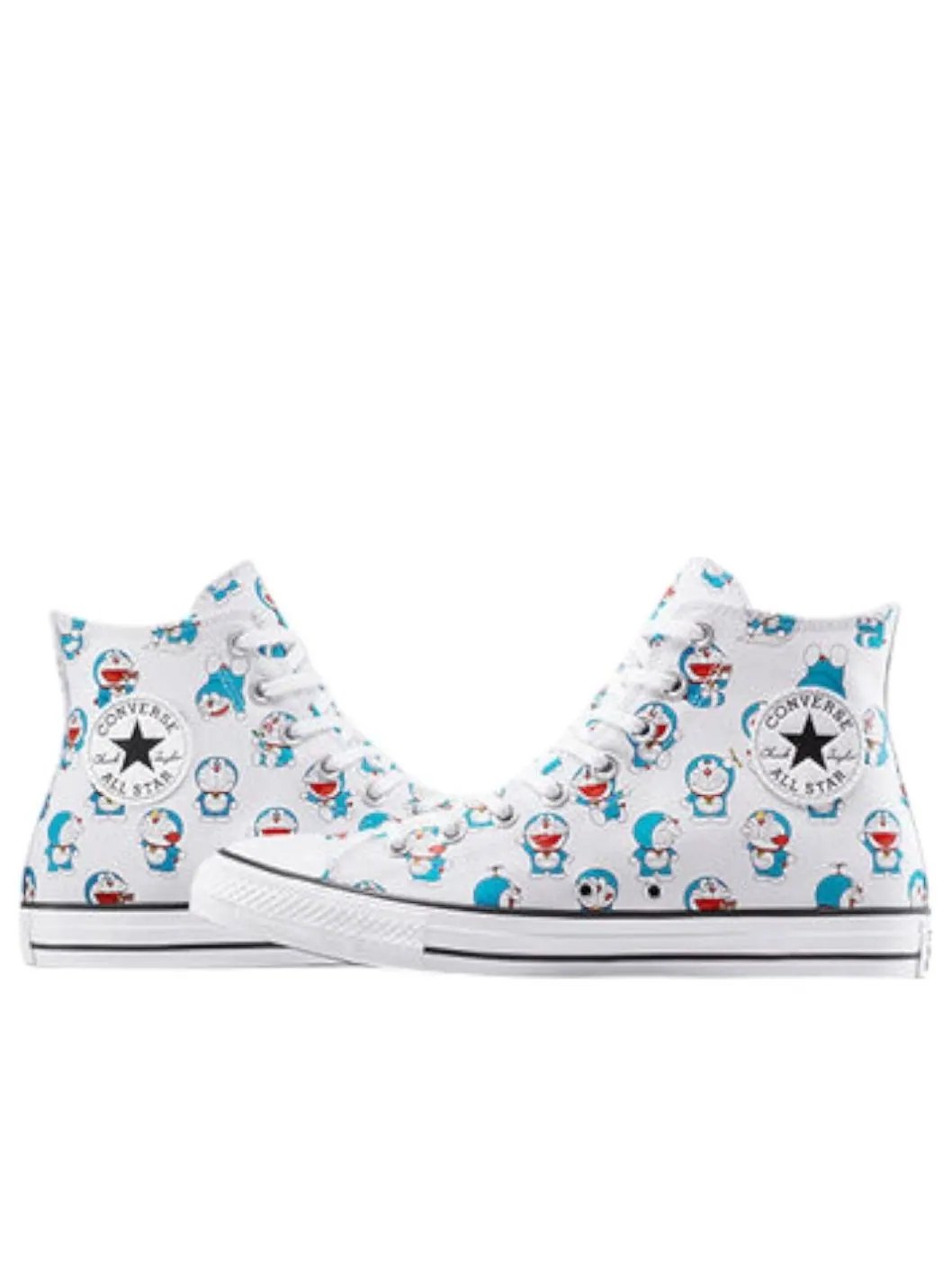 Кроссовки Converse All-Star x Doraemon 'Allover Doraemon Print' — изображение 2 из 5, белый