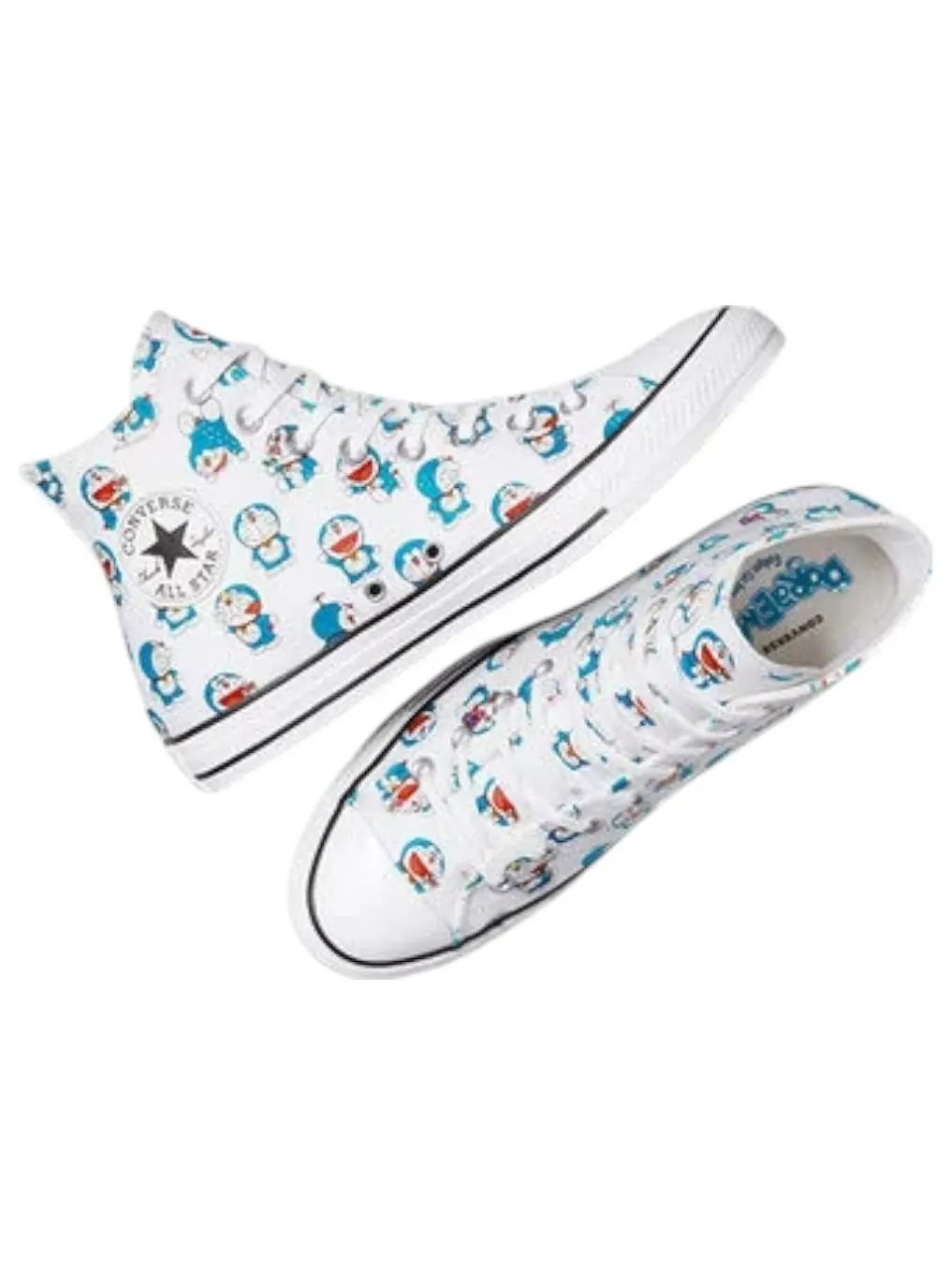 Кроссовки Converse All-Star x Doraemon 'Allover Doraemon Print' — изображение 5 из 5, белый