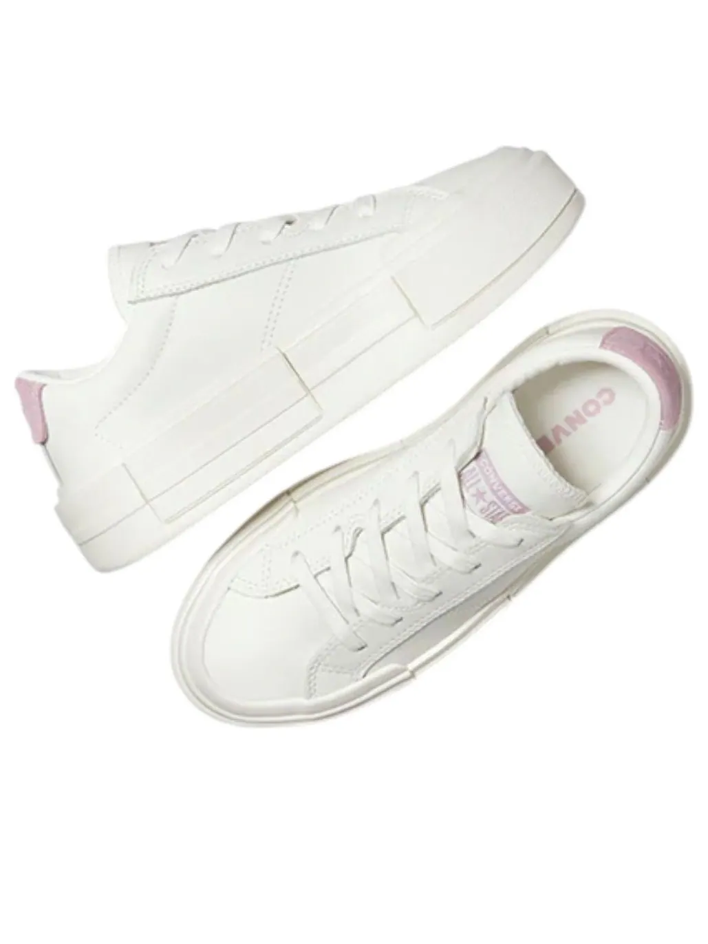 Кроссовки (WMNS) Converse Cruise Leather 'Cliffside Rose Vintage White' — изображение 2 из 5, белый