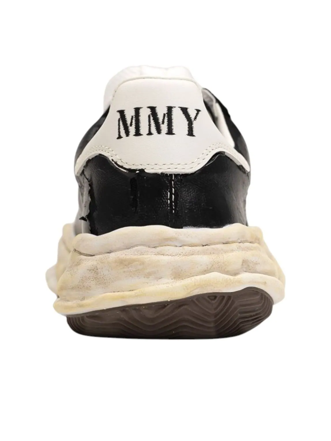 Кроссовки Maison MIHARA YASUHIRO BLAKEY OG Sole Film Attached Canvas Low 'Black' — изображение 4 из 5, черный
