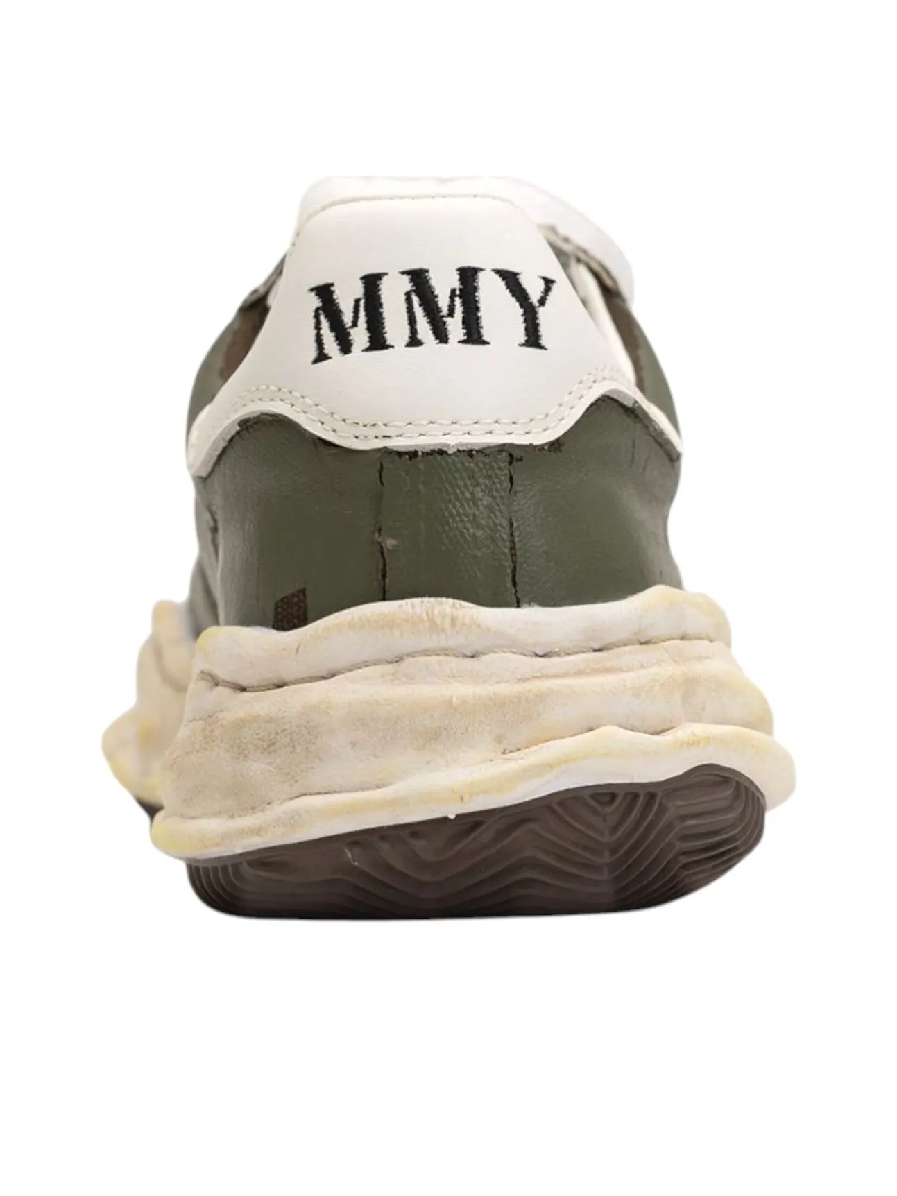 Кроссовки Maison MIHARA YASUHIRO Blakey OG Sole Film Attached Canvas Low-top 'Khaki' — изображение 4 из 6, хаки