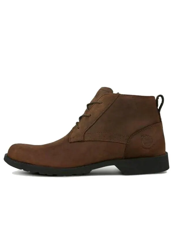 Кроссовки fitchburg waterproof chukka boots 'dark brown nubuck' Timberland — изображение 1 из 4, коричневый/черный