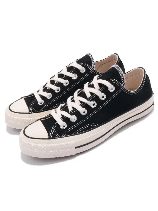 Кроссовки Converse 1970s Chuck Taylor 'Black White' — изображение 2 из 3, черный
