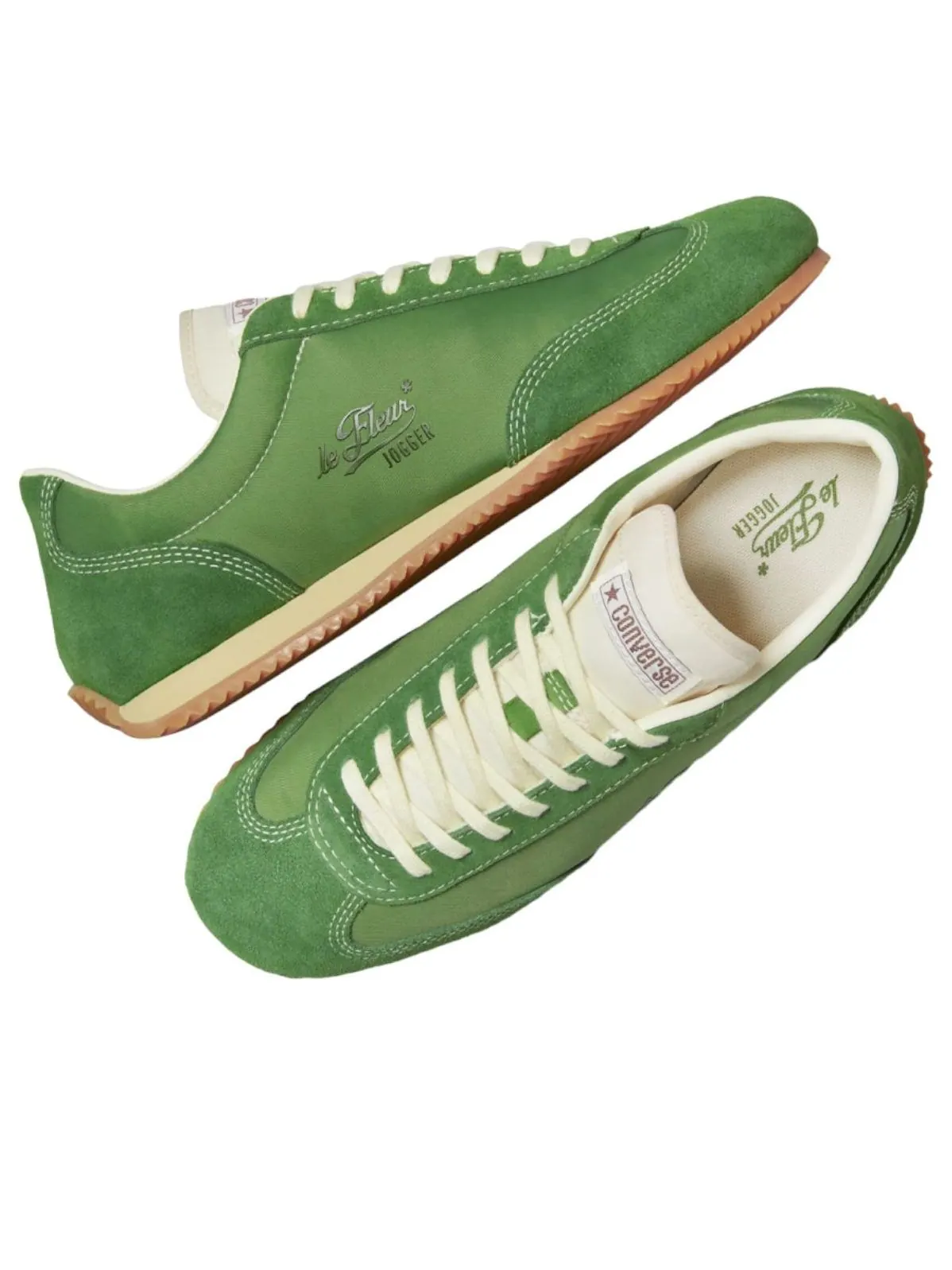Кеды Converse Golf Le Fleur x Coach Jogger 'Minced Herb' — изображение 3 из 5, желто-зеленый