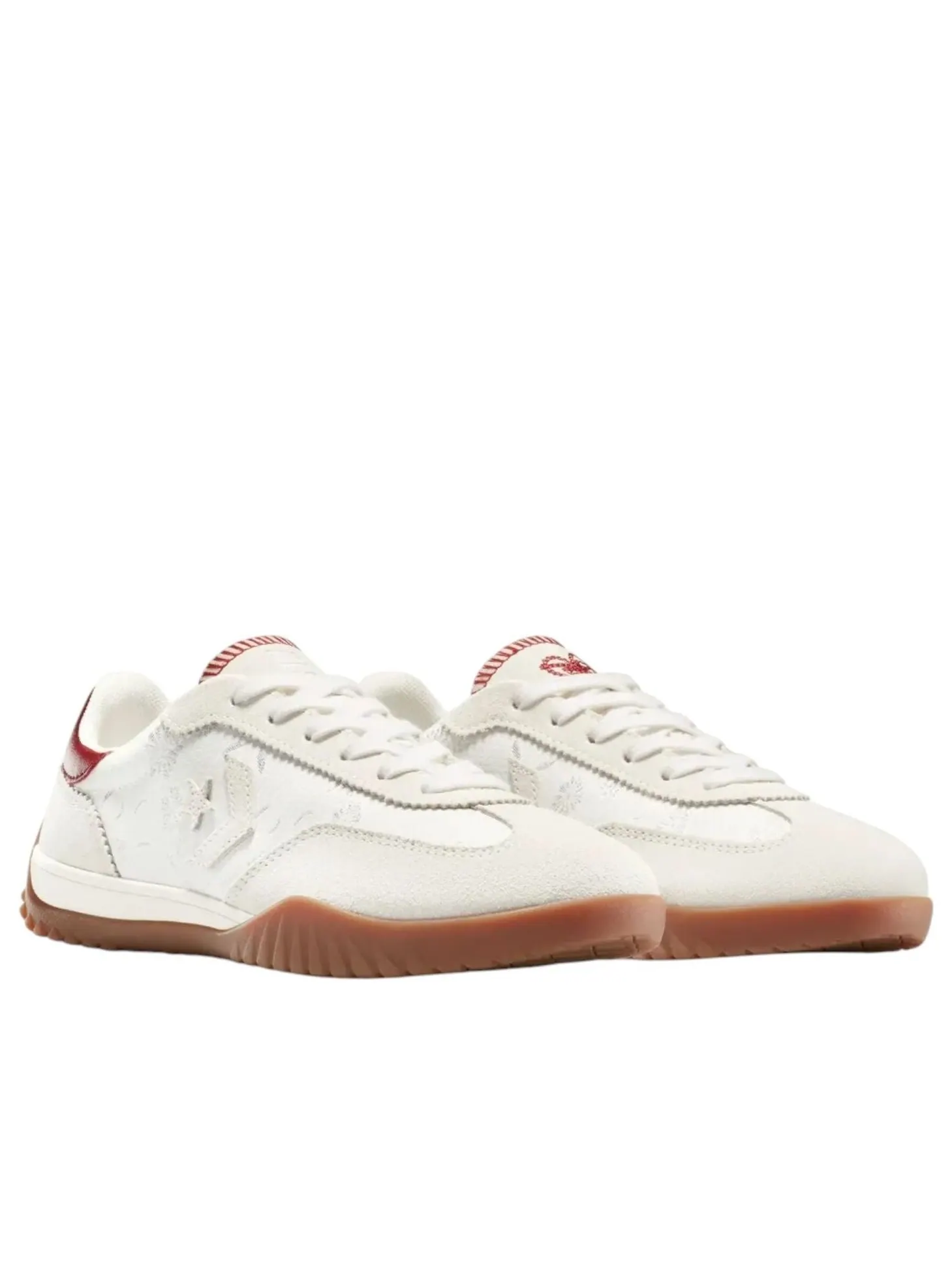 (WMNS) Кроссовки Converse Run Star Trainer 'White Red' — изображение 2 из 5, белый/красный