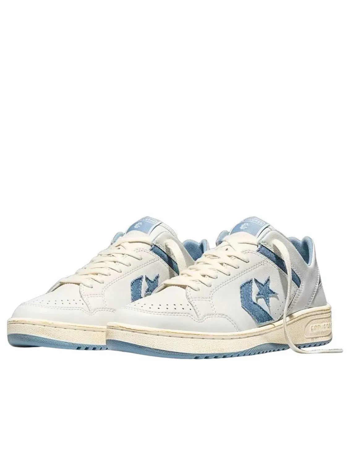 Кеды Converse x Eric Emanuel Weapon Ox 'Denim Vintage White' A19036C — изображение 4 из 5, белый
