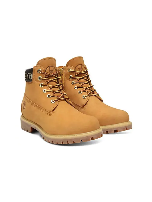 Кроссовки x mastermind 5-inch zip boots 'wheat' Timberland — изображение 3 из 4, желтый/черный