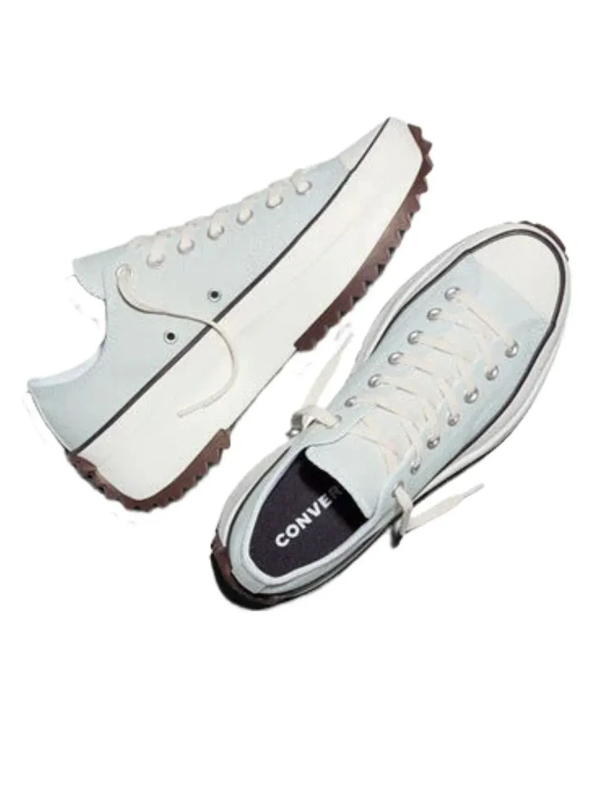Кроссовки Converse Run Star Hike Platform 'Fossilized White' — изображение 2 из 5, синий