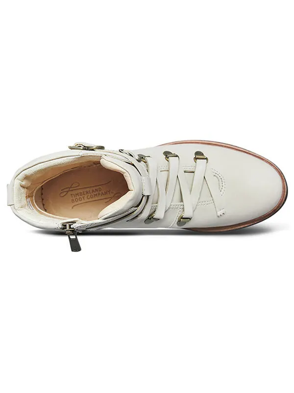 Кроссовки boot company riley flair hiker 'white' Timberland — изображение 4 из 4, белый/коричневый